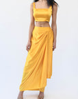 Sleeveless Satin Blouse
