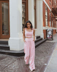 Sleeveless Adjustable Blouse - Blush - MOR Collections