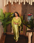Satin Drape Skirt
