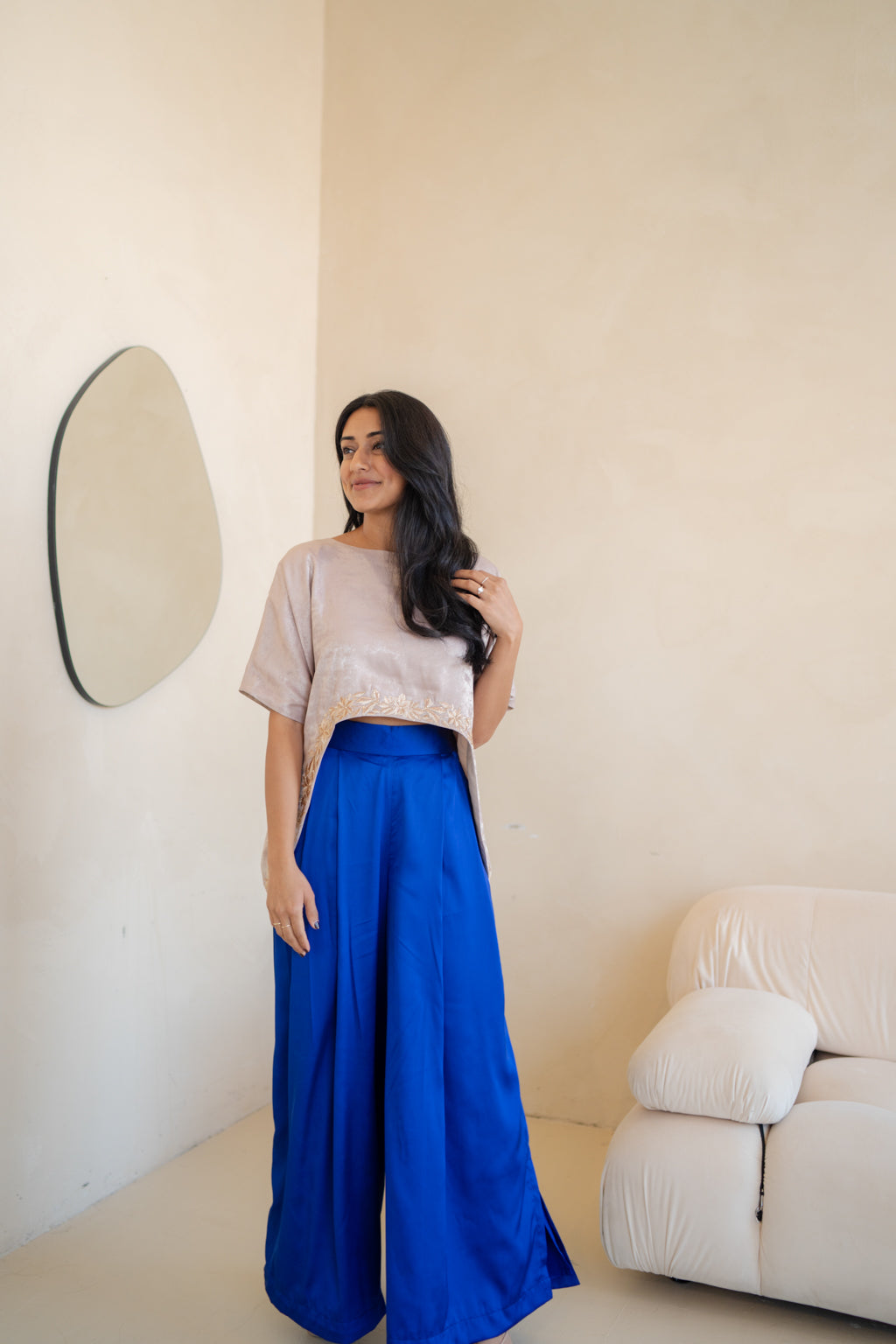 Aries Wide-Leg Trouser