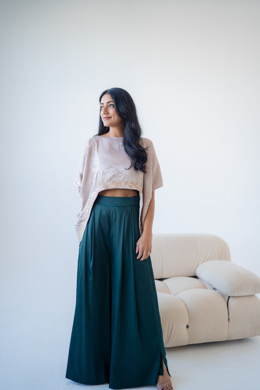 Aries Wide-Leg Trouser